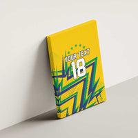Custom Brazil Football Spirit Canvas Wall Art Selecao Canarinho Sporty Style - Wonder Print Shop