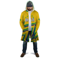 Custom Brazil Football Spirit Cloak Selecao Canarinho Sporty Style - Wonder Print Shop