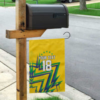 Custom Brazil Football Spirit Garden Flag Selecao Canarinho Sporty Style - Wonder Print Shop