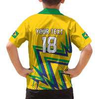 Custom Brazil Football Spirit Hawaiian Shirt Selecao Canarinho Sporty Style - Wonder Print Shop