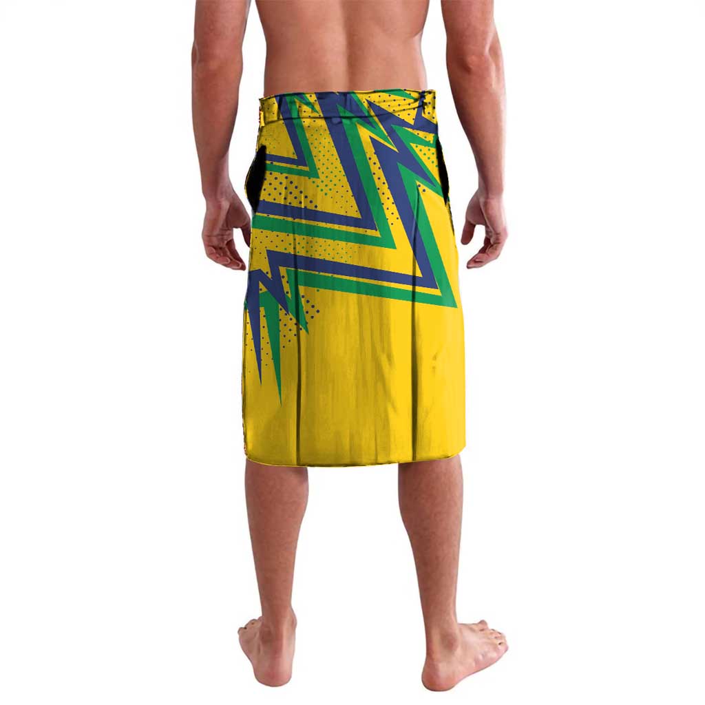 Custom Brazil Football Spirit Lavalava Selecao Canarinho Sporty Style - Wonder Print Shop