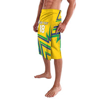 Custom Brazil Football Spirit Lavalava Selecao Canarinho Sporty Style - Wonder Print Shop