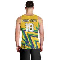 Custom Brazil Football Spirit Men Tank Top Selecao Canarinho Sporty Style - Wonder Print Shop
