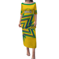 Custom Brazil Football Spirit Puletasi Selecao Canarinho Sporty Style - Wonder Print Shop