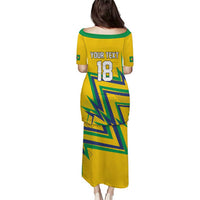 Custom Brazil Football Spirit Puletasi Selecao Canarinho Sporty Style - Wonder Print Shop