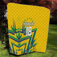 Custom Brazil Football Spirit Quilt Selecao Canarinho Sporty Style - Wonder Print Shop