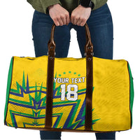 Custom Brazil Football Spirit Travel Bag Selecao Canarinho Sporty Style - Wonder Print Shop