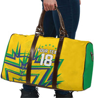 Custom Brazil Football Spirit Travel Bag Selecao Canarinho Sporty Style - Wonder Print Shop