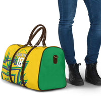 Custom Brazil Football Spirit Travel Bag Selecao Canarinho Sporty Style - Wonder Print Shop
