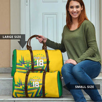 Custom Brazil Football Spirit Travel Bag Selecao Canarinho Sporty Style - Wonder Print Shop