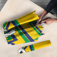 Custom Brazil Football Spirit Umbrella Selecao Canarinho Sporty Style - Wonder Print Shop