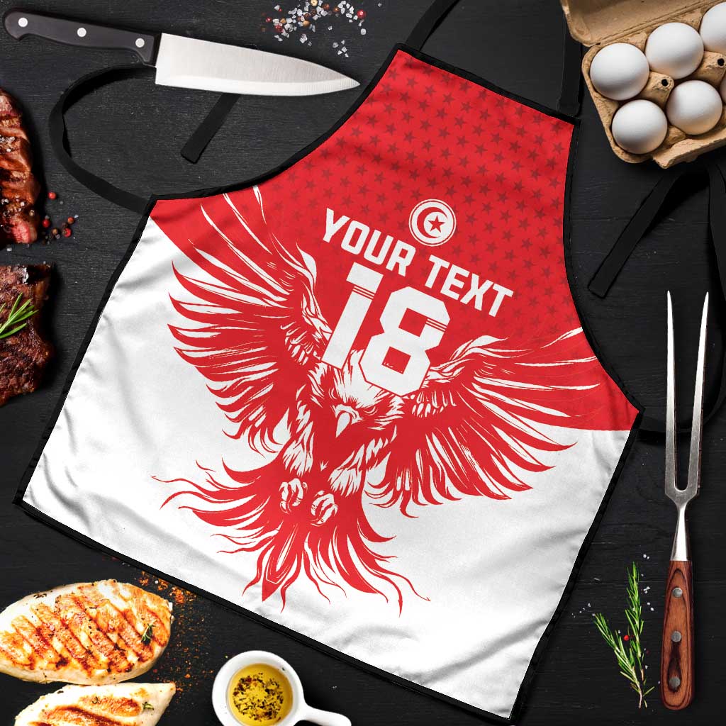 Custom Tunisia Football Apron Eagles of Carthage Spirit - Wonder Print Shop