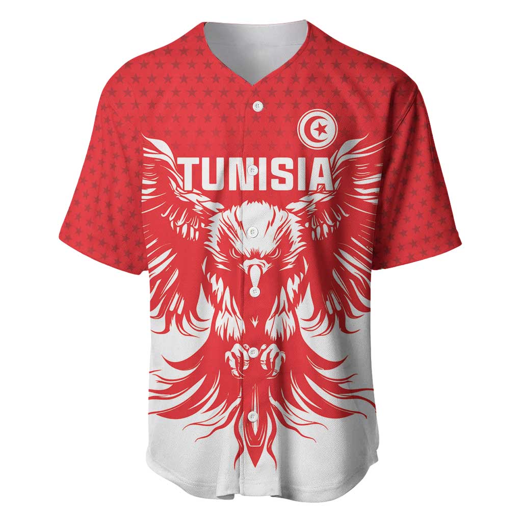Custom Tunisia Football Baseball Jersey Eagles of Carthage Spirit - Wonder Print Shop