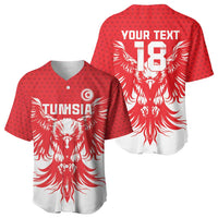 Custom Tunisia Football Baseball Jersey Eagles of Carthage Spirit - Wonder Print Shop