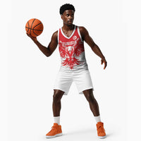 Custom Tunisia Football Basketball Jersey Eagles of Carthage Spirit - Wonder Print Shop