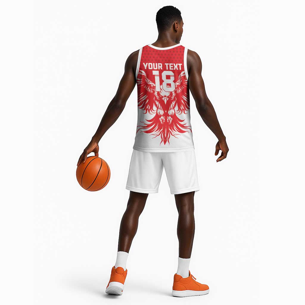 Custom Tunisia Football Basketball Jersey Eagles of Carthage Spirit - Wonder Print Shop