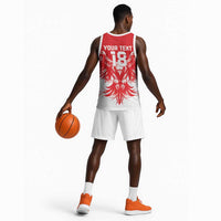 Custom Tunisia Football Basketball Jersey Eagles of Carthage Spirit - Wonder Print Shop
