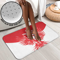 Custom Tunisia Football Bathroom Set Eagles of Carthage Spirit LT18