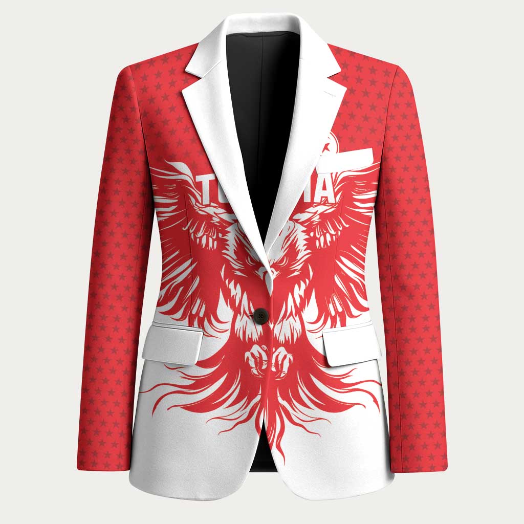 Custom Tunisia Football Blazer Eagles of Carthage Spirit - Wonder Print Shop