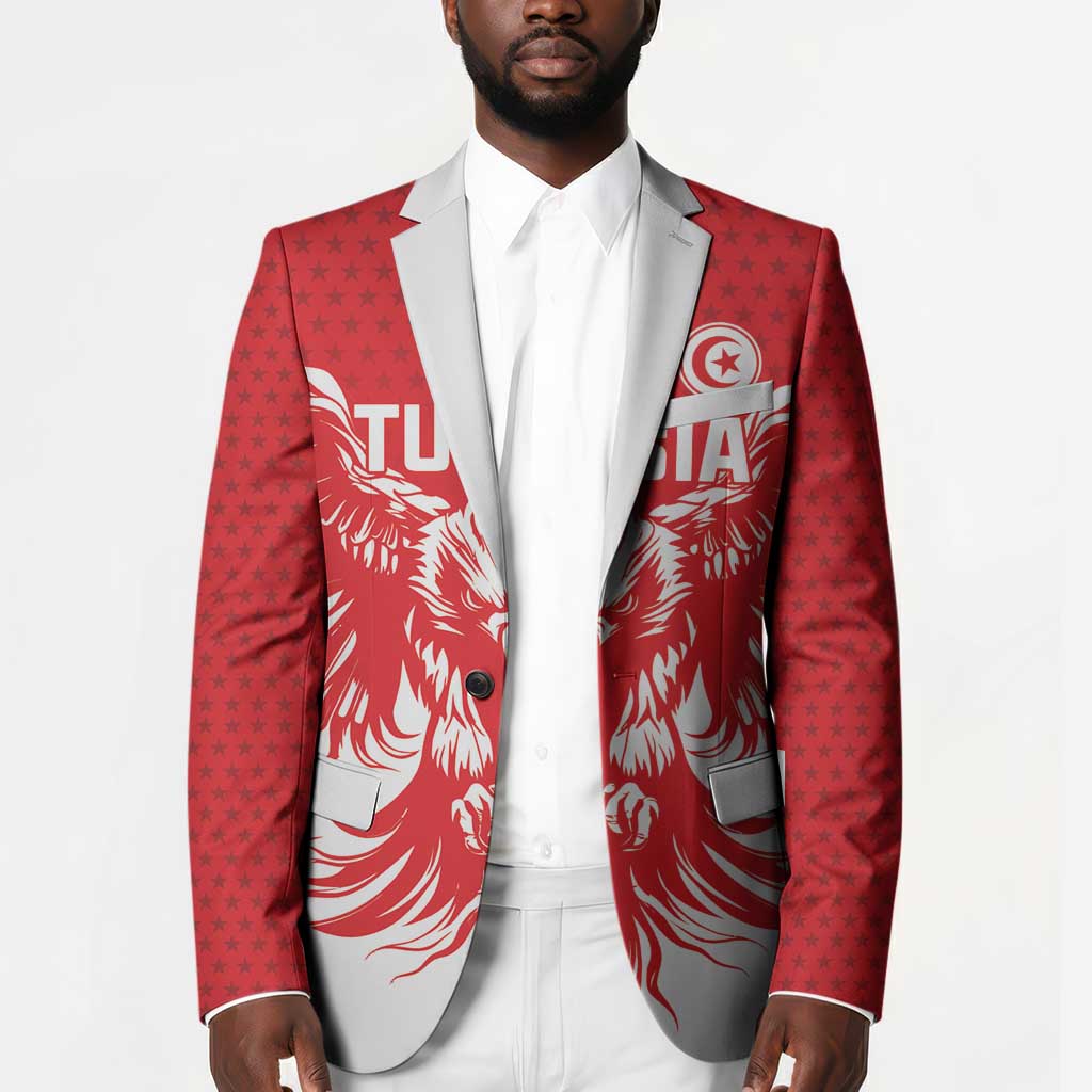 Custom Tunisia Football Blazer Eagles of Carthage Spirit - Wonder Print Shop
