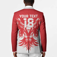 Custom Tunisia Football Blazer Eagles of Carthage Spirit - Wonder Print Shop