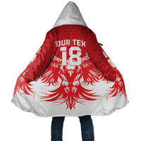 Custom Tunisia Football Cloak Eagles of Carthage Spirit - Wonder Print Shop