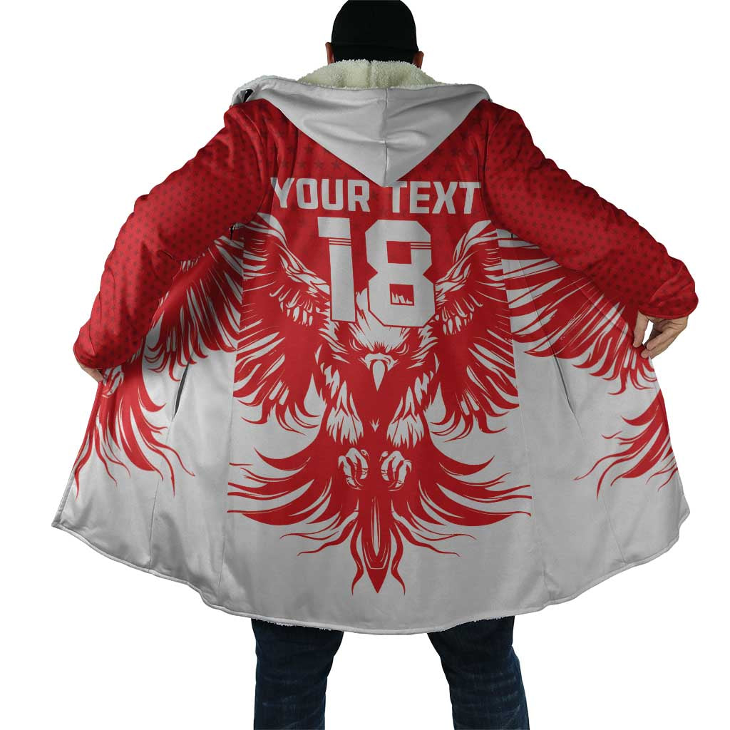 Custom Tunisia Football Cloak Eagles of Carthage Spirit - Wonder Print Shop