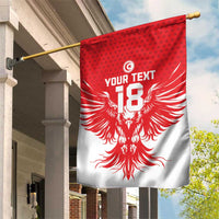 Custom Tunisia Football Garden Flag Eagles of Carthage Spirit - Wonder Print Shop