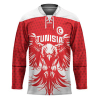 Custom Tunisia Football Hockey Jersey Eagles of Carthage Spirit - Wonder Print Shop