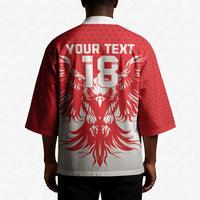 Custom Tunisia Football Kimono Eagles of Carthage Spirit - Wonder Print Shop