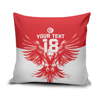 Custom Tunisia Football Pillow Cover Eagles of Carthage Spirit - Wonder Print Shop