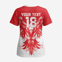 Custom Tunisia Football Scrub Top Eagles of Carthage Spirit - Wonder Print Shop