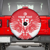 Custom Tunisia Football Spare Tire Cover Eagles of Carthage Spirit - Wonder Print Shop