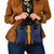 Custom Spain Football Shoulder Handbag La Roja With Carnation Pattern