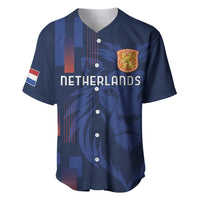 Netherlands Football Baseball Jersey Lion Head Simply Het Nederlands Elftal