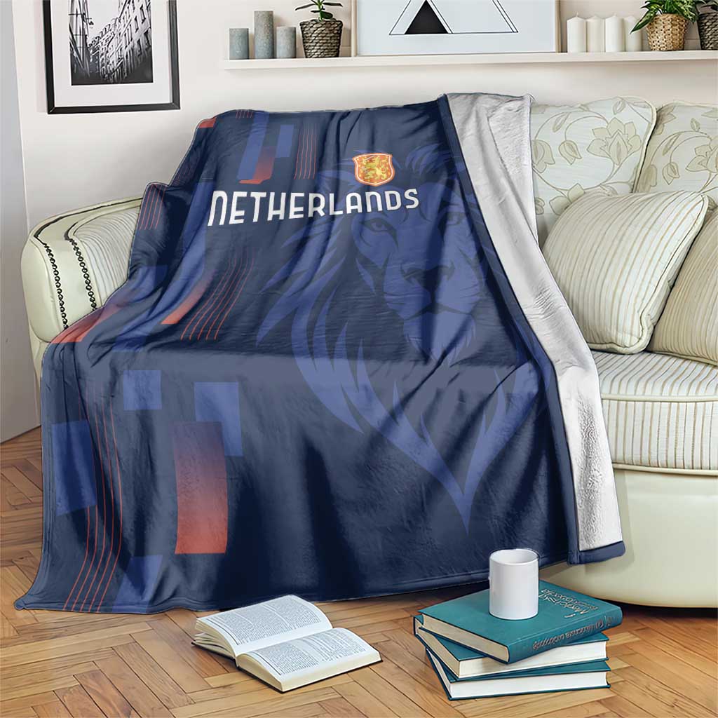 Netherlands Football Blanket Lion Head Simply Het Nederlands Elftal
