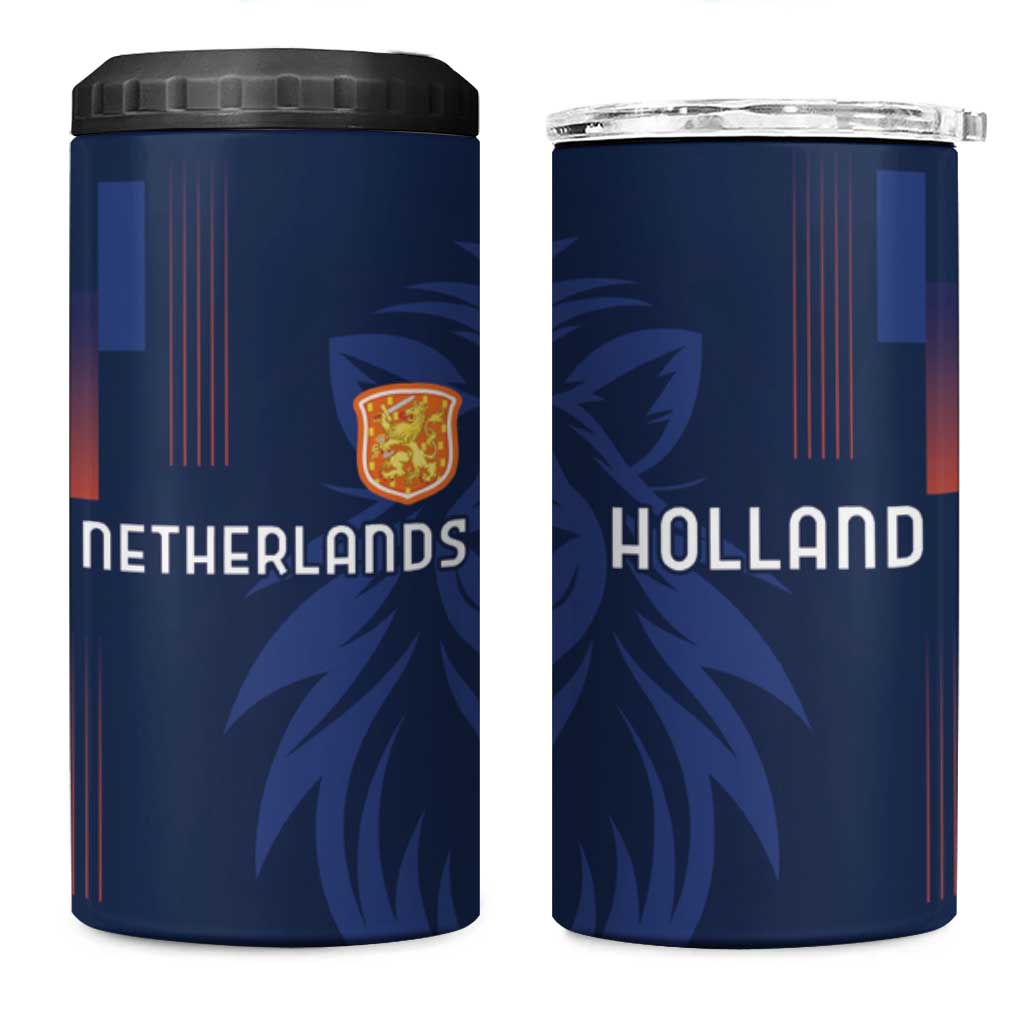 Netherlands Football 4 in 1 Can Cooler Tumbler Lion Head Simply Het Nederlands Elftal