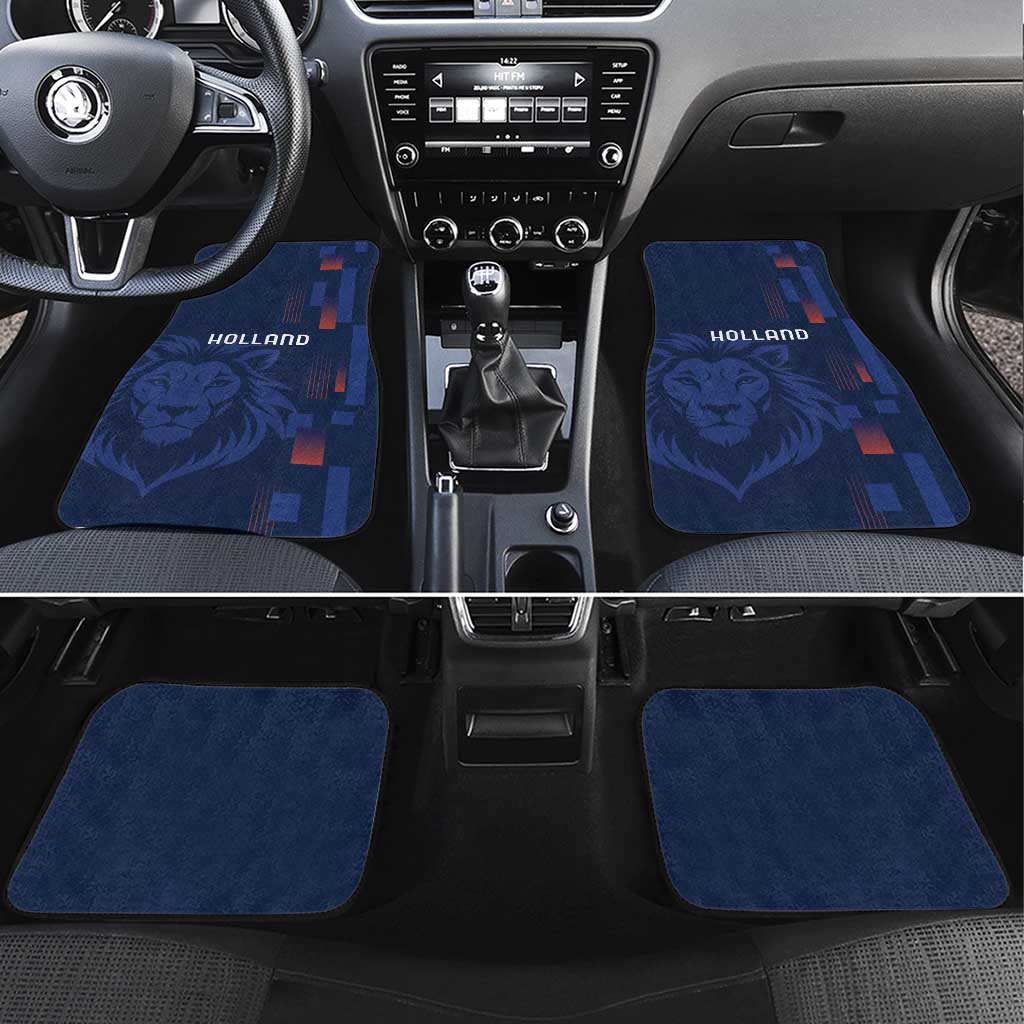 Netherlands Football Car Mats Lion Head Simply Het Nederlands Elftal