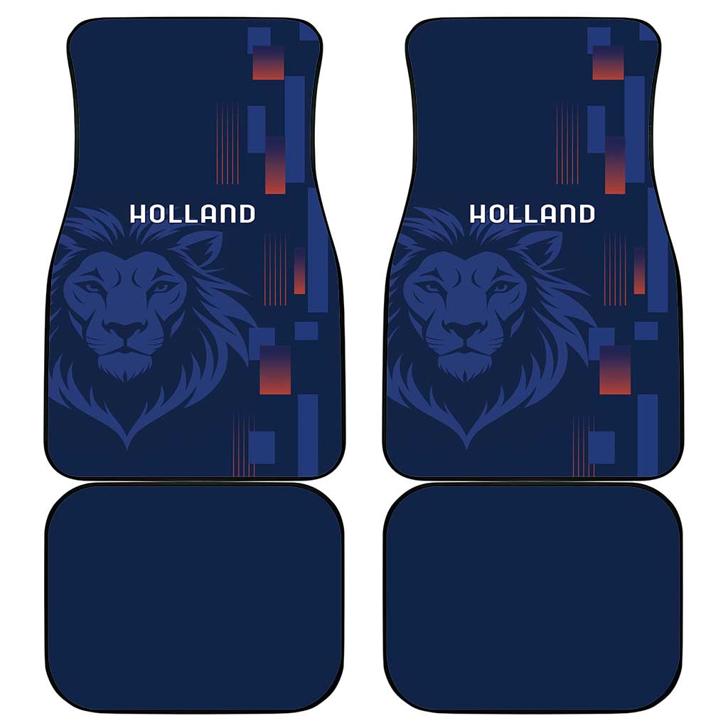 Netherlands Football Car Mats Lion Head Simply Het Nederlands Elftal