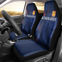 Netherlands Football Car Seat Cover Lion Head Simply Het Nederlands Elftal