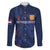 Netherlands Football Family Matching Summer Maxi Dress and Hawaiian Shirt Lion Head Simply Het Nederlands Elftal