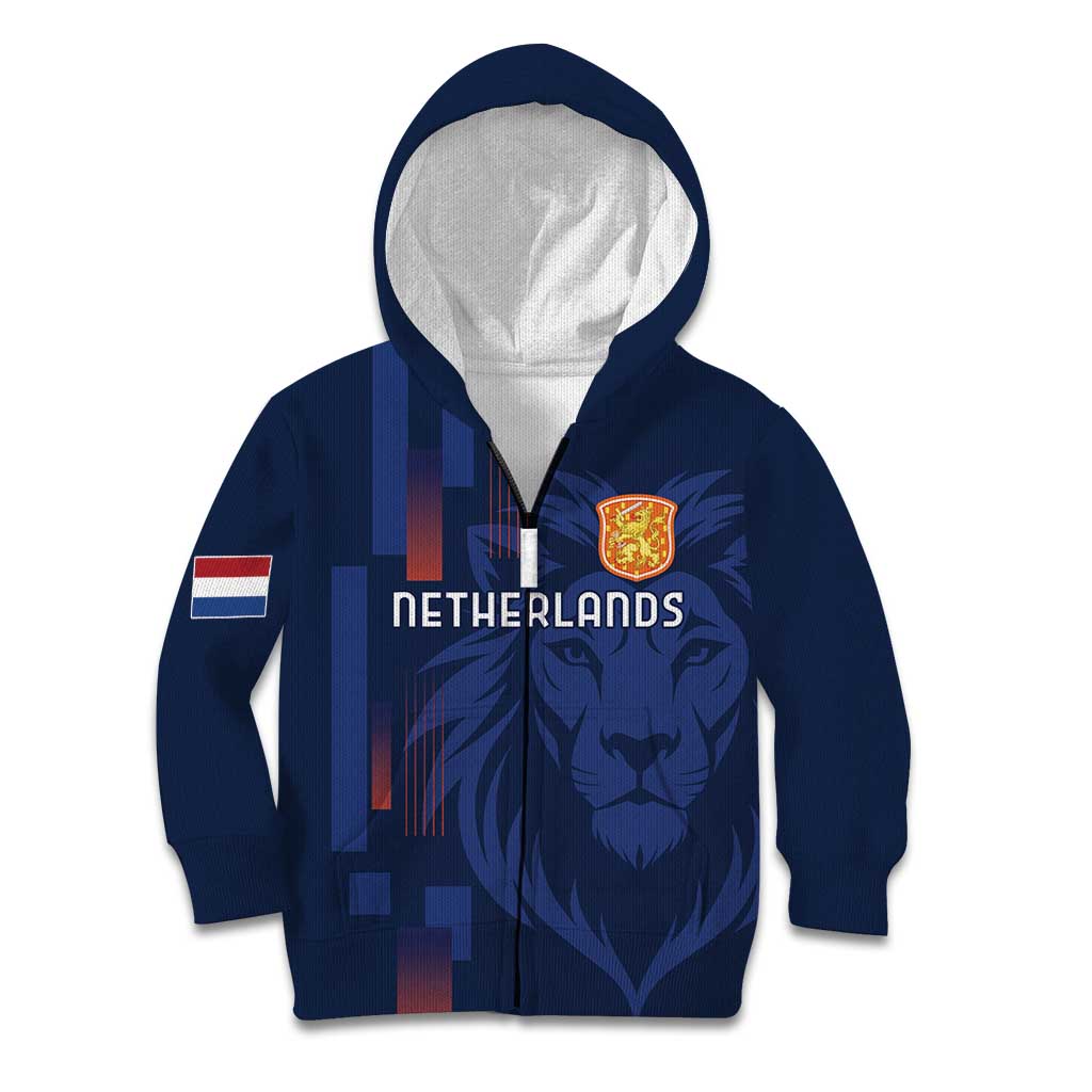 Netherlands Football Kid Hoodie Lion Head Simply Het Nederlands Elftal