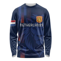 Netherlands Football Long Sleeve Shirt Lion Head Simply Het Nederlands Elftal