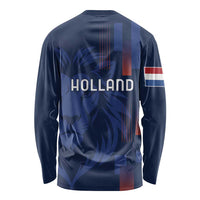Netherlands Football Long Sleeve Shirt Lion Head Simply Het Nederlands Elftal