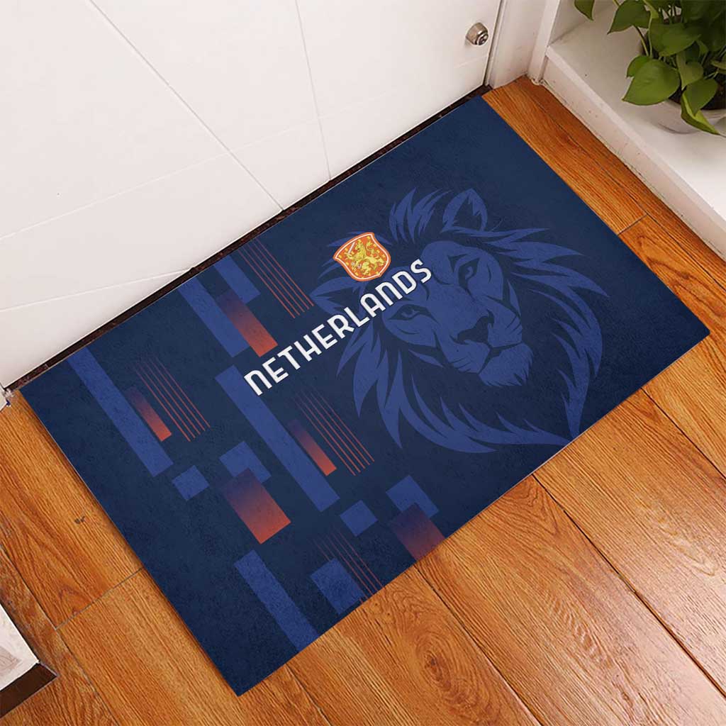 Netherlands Football Rubber Doormat Lion Head Simply Het Nederlands Elftal