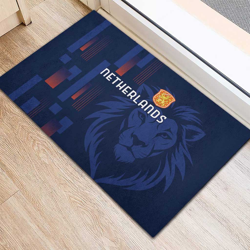 Netherlands Football Rubber Doormat Lion Head Simply Het Nederlands Elftal