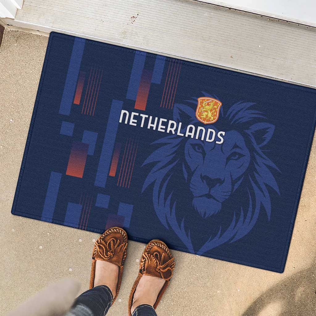Netherlands Football Rubber Doormat Lion Head Simply Het Nederlands Elftal