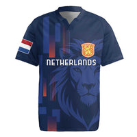 Netherlands Football Rugby Jersey Lion Head Simply Het Nederlands Elftal