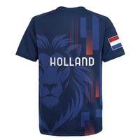 Netherlands Football Rugby Jersey Lion Head Simply Het Nederlands Elftal