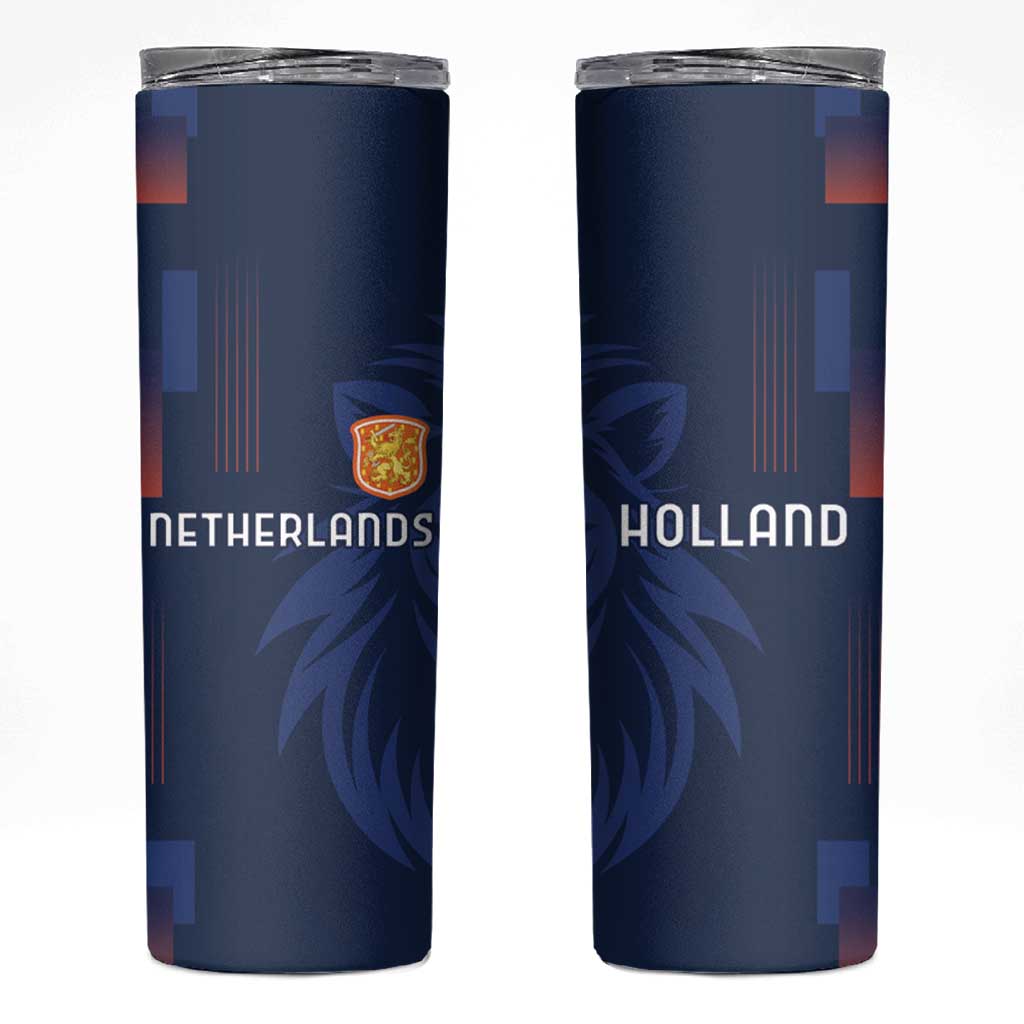 Netherlands Football Skinny Tumbler Lion Head Simply Het Nederlands Elftal